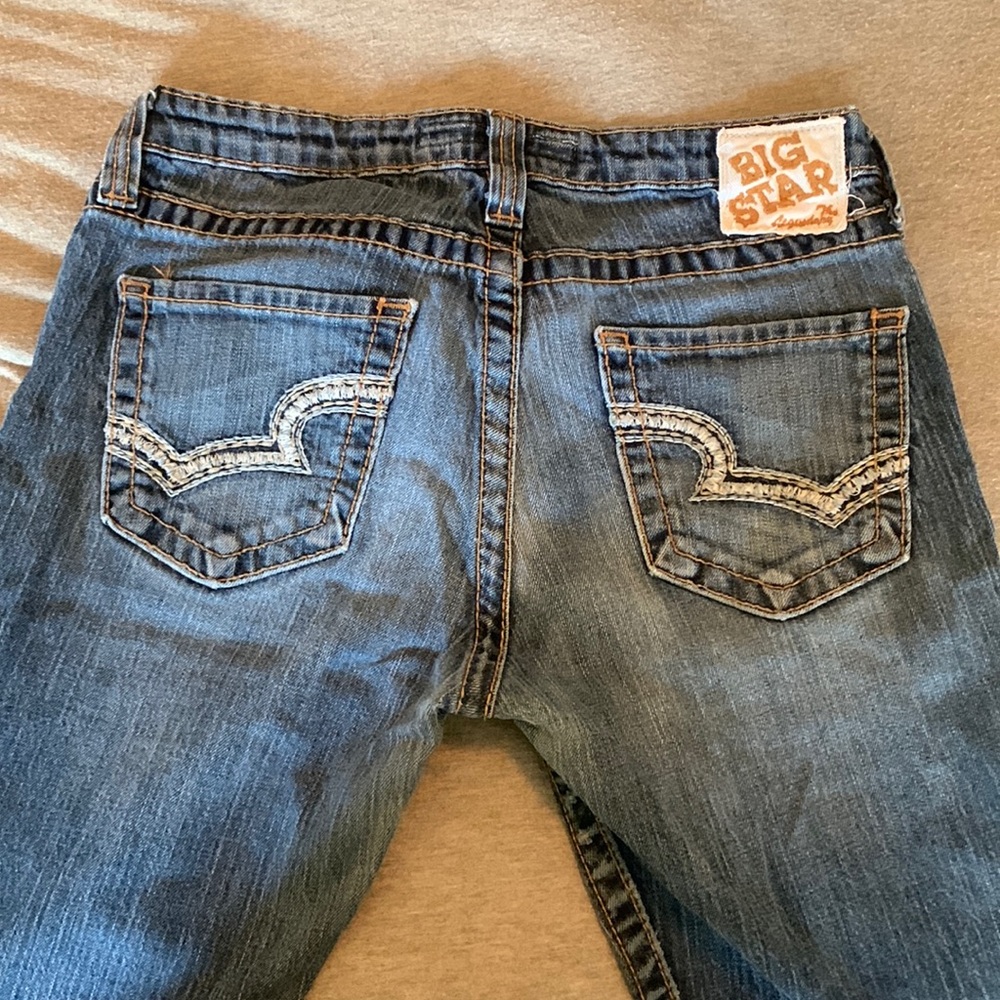Big star jeans low rise fit size 30R